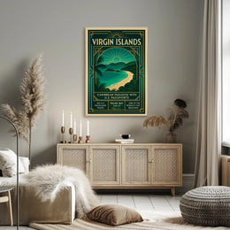 Discover Trunk Bay Poster PosterGoat