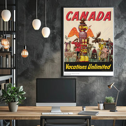 Discover Vast Adventures in Canada with Travel Poster PosterGoat