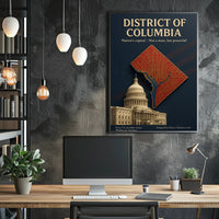 District of Columbia Travel Poster Art Print PosterGoat