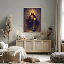Divine Majesty Sacred Art Iconography Poster PosterGoat