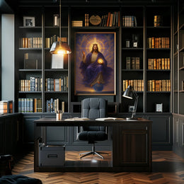 Divine Majesty Sacred Art Iconography Poster PosterGoat