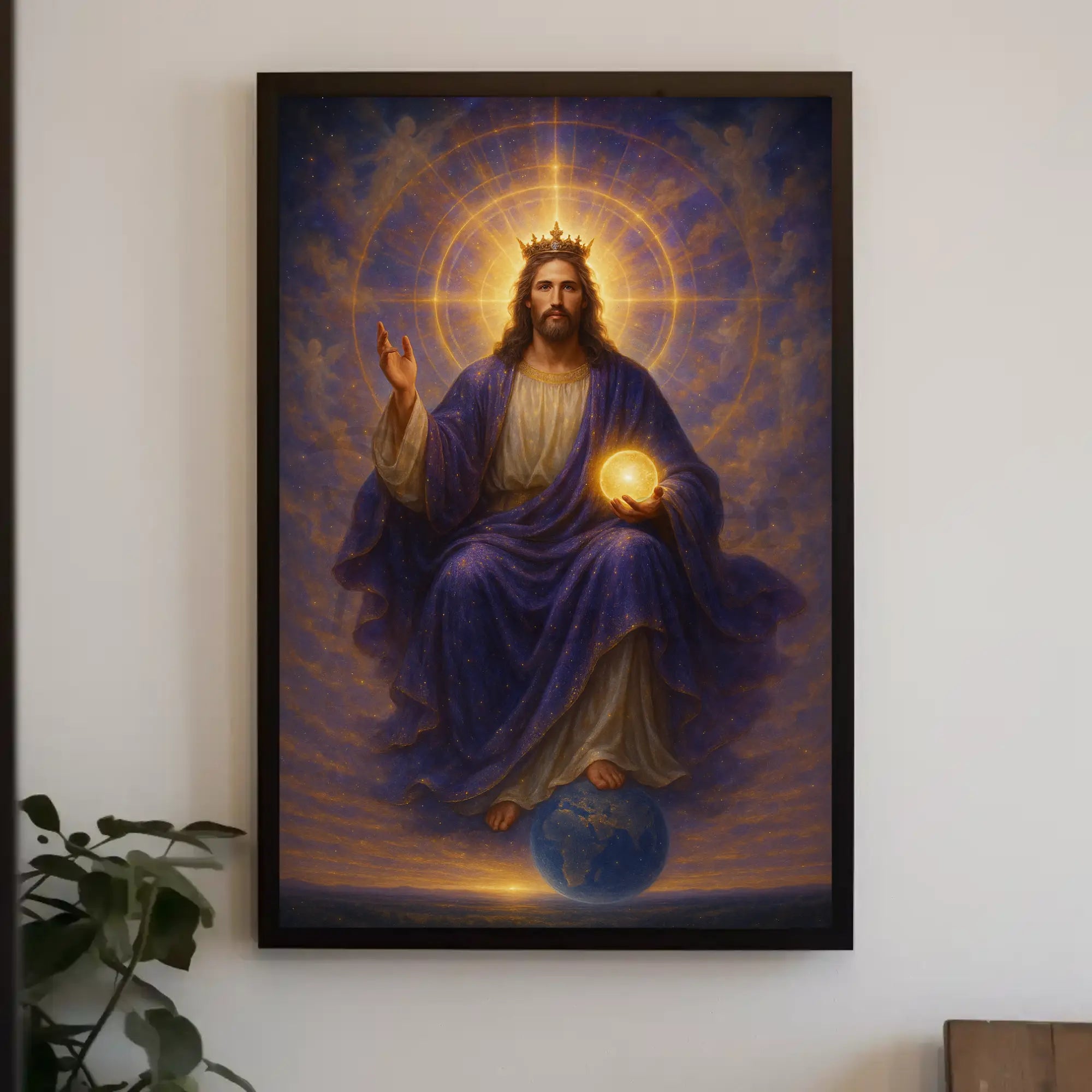 Divine Majesty Sacred Art Iconography Poster PosterGoat