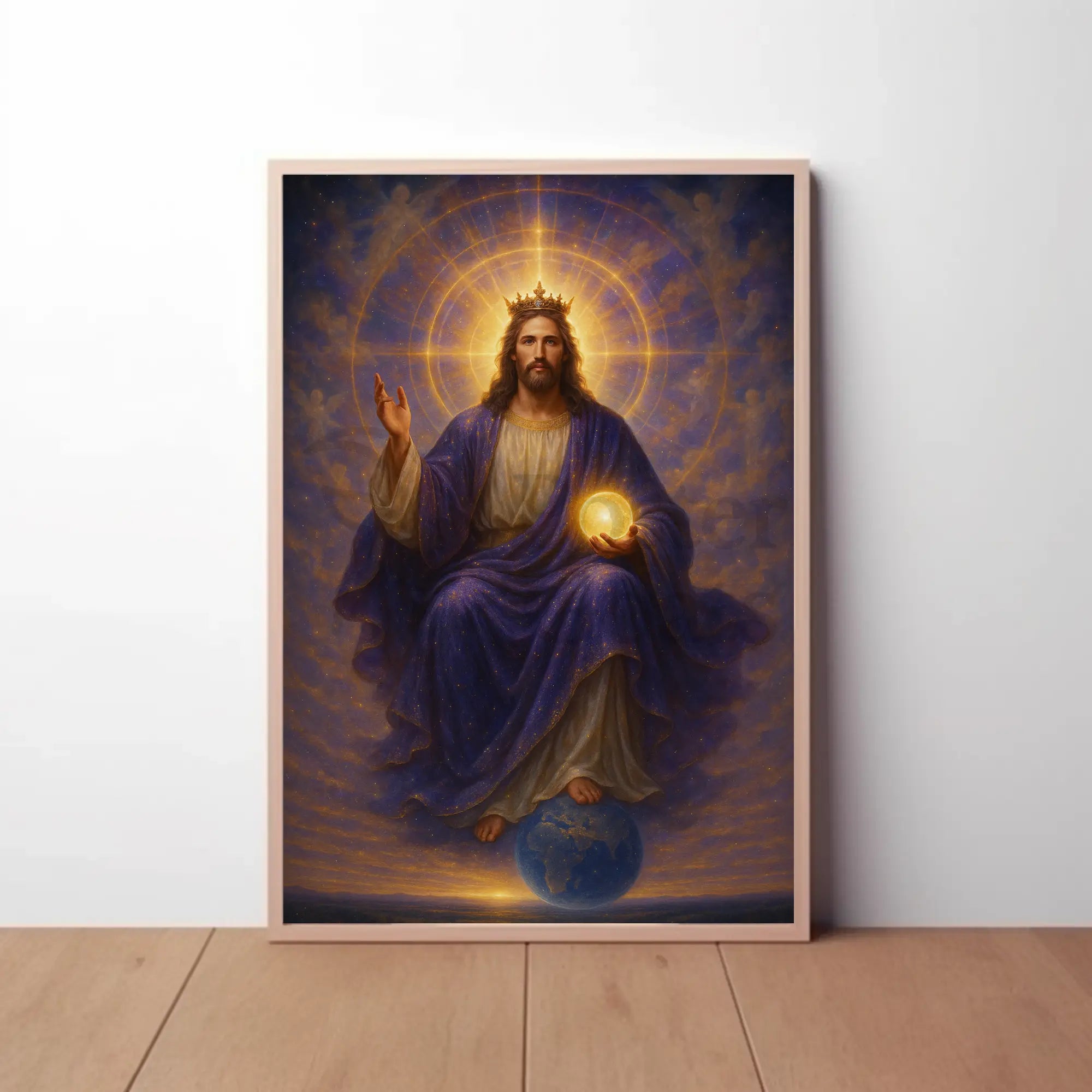 Divine Majesty Sacred Art Iconography Poster PosterGoat