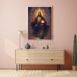 Divine Majesty Sacred Art Iconography Poster PosterGoat