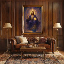Divine Majesty Sacred Art Iconography Poster PosterGoat