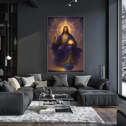 Divine Majesty Sacred Art Iconography Poster PosterGoat