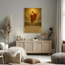 Divine Serenity Lord's Prayer Cultural or Heritage Poster PosterGoat