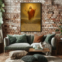 Divine Serenity Lord's Prayer Cultural or Heritage Poster PosterGoat