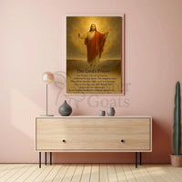Divine Serenity Lord's Prayer Cultural or Heritage Poster PosterGoat