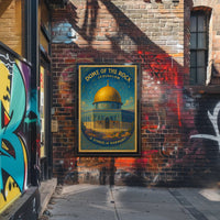 Dome of the Rock Art Print A Symbol of Harmony PosterGoat