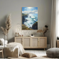 Dramatic Coastal Landscape National Park Poster PosterGoat