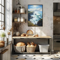 Dramatic Coastal Landscape National Park Poster PosterGoat