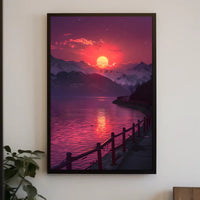 Dramatic Surreal Landscape Art Print - Artistic Poster PosterGoat