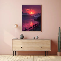 Dramatic Surreal Landscape Art Print - Artistic Poster PosterGoat