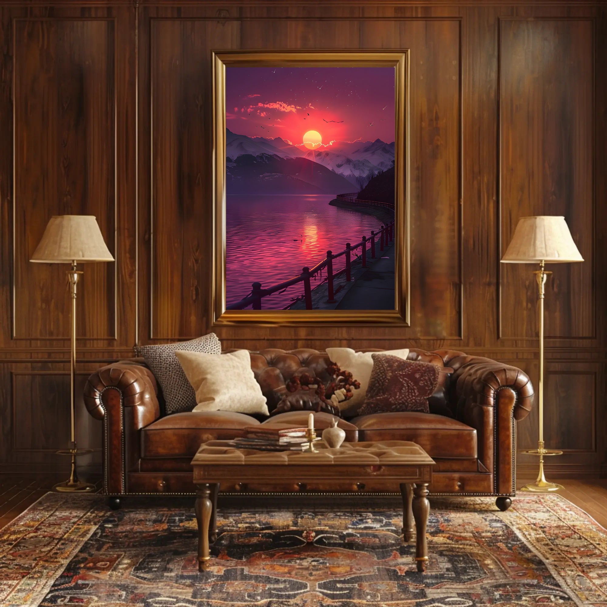 Dramatic Surreal Landscape Art Print - Artistic Poster PosterGoat