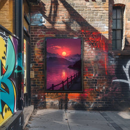 Dramatic Surreal Landscape Art Print - Artistic Poster PosterGoat