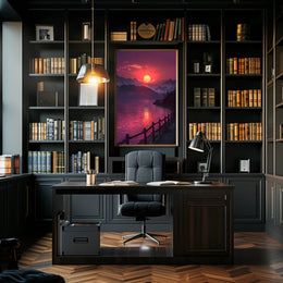Dramatic Surreal Landscape Art Print - Artistic Poster PosterGoat