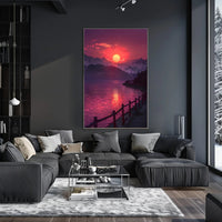 Dramatic Surreal Landscape Art Print - Artistic Poster PosterGoat