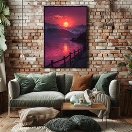 Dramatic Surreal Landscape Art Print - Artistic Poster PosterGoat