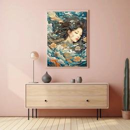 Dreamlike Tranquility Fantasy Art Artistic Poster PosterGoat