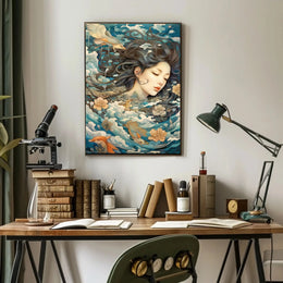 Dreamlike Tranquility Fantasy Art Artistic Poster PosterGoat