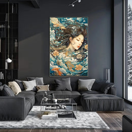 Dreamlike Tranquility Fantasy Art Artistic Poster PosterGoat