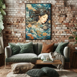 Dreamlike Tranquility Fantasy Art Artistic Poster PosterGoat
