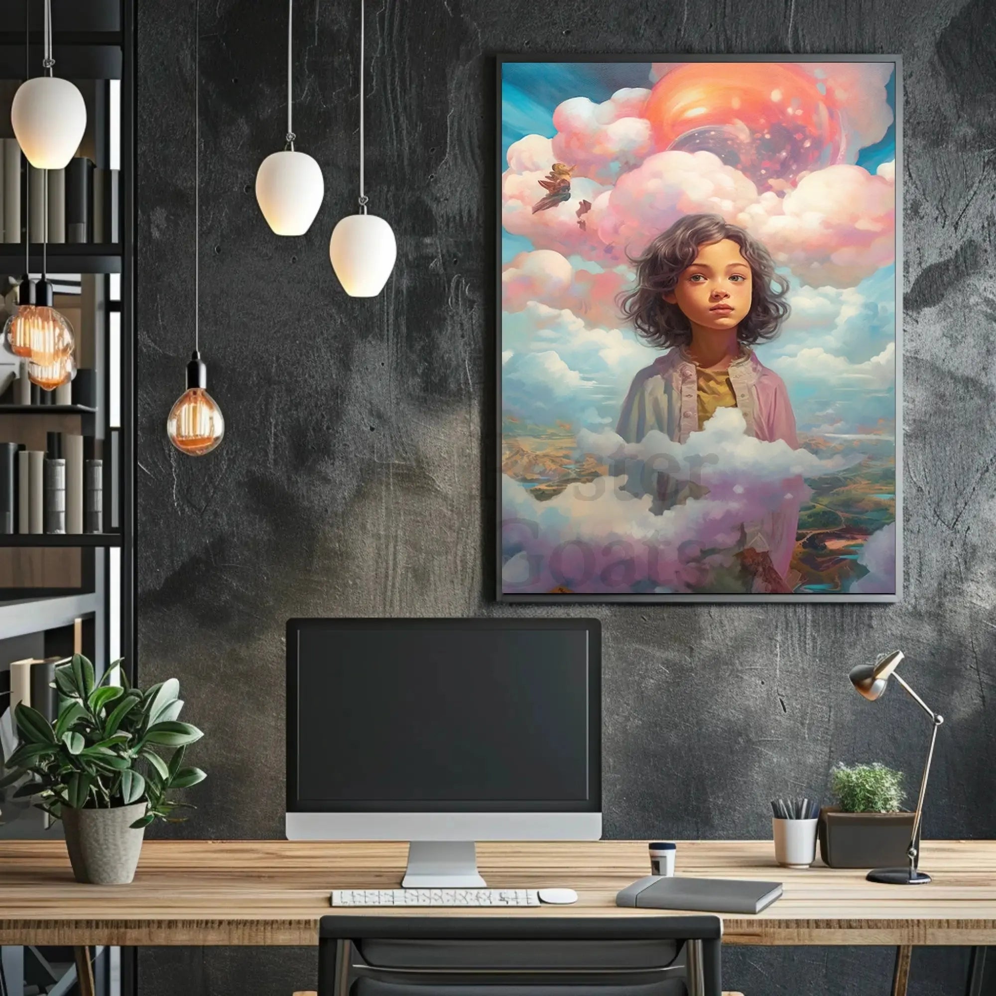 Dreamscape Adventure Fantasy Art Poster PosterGoat