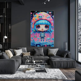 Dreamy Childlike Fantasy Art Pop Culture Poster PosterGoat