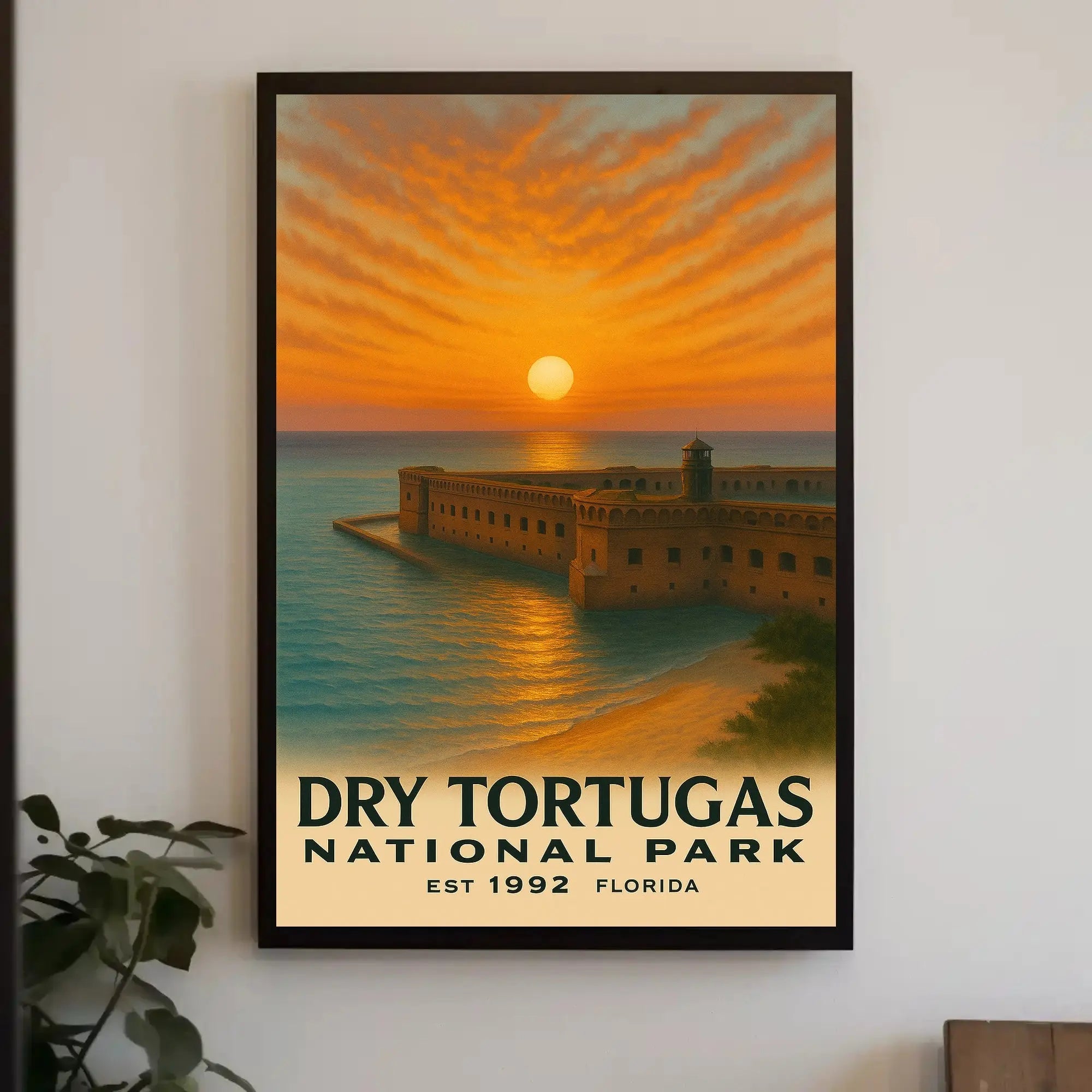 Dry Tortugas National Park Travel Poster PosterGoat