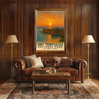 Dry Tortugas National Park Travel Poster PosterGoat