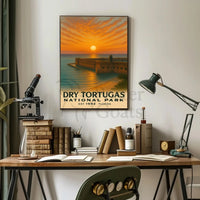 Dry Tortugas National Park Travel Poster PosterGoat