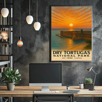 Dry Tortugas National Park Travel Poster PosterGoat