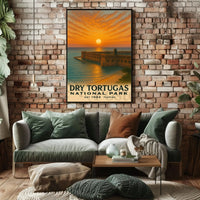 Dry Tortugas National Park Travel Poster PosterGoat