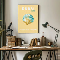 Dubai Luxe Minimalist Art Travel Poster PosterGoat