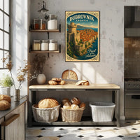 Dubrovnik Pearl of the Adriatic Wall Art PosterGoat