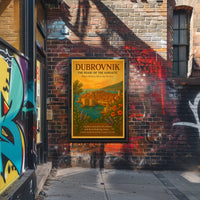 Dubrovnik The Pearl of the Adriatic Poster PosterGoat