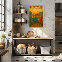 Dubrovnik The Pearl of the Adriatic Poster PosterGoat