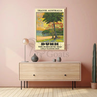 Dunk Island Tropical Paradise Travel Poster PosterGoat