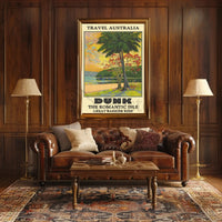 Dunk Island Tropical Paradise Travel Poster PosterGoat