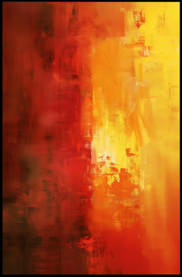 Dynamic Energy Abstract Art: Vibrant Expression Poster PosterGoat