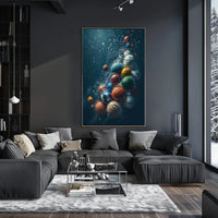 Dynamic Sports Balls Underwater Adventure Poster PosterGoat