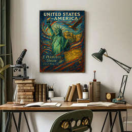 E Pluribus Unum Out of Many, One Poster PosterGoat