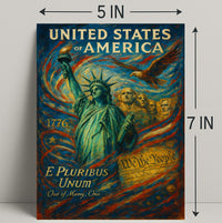 E Pluribus Unum Out of Many, One Poster PosterGoat