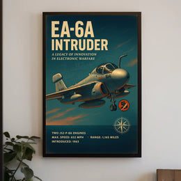 EA-6A Intruder Poster A Legacy of Innovation PosterGoat