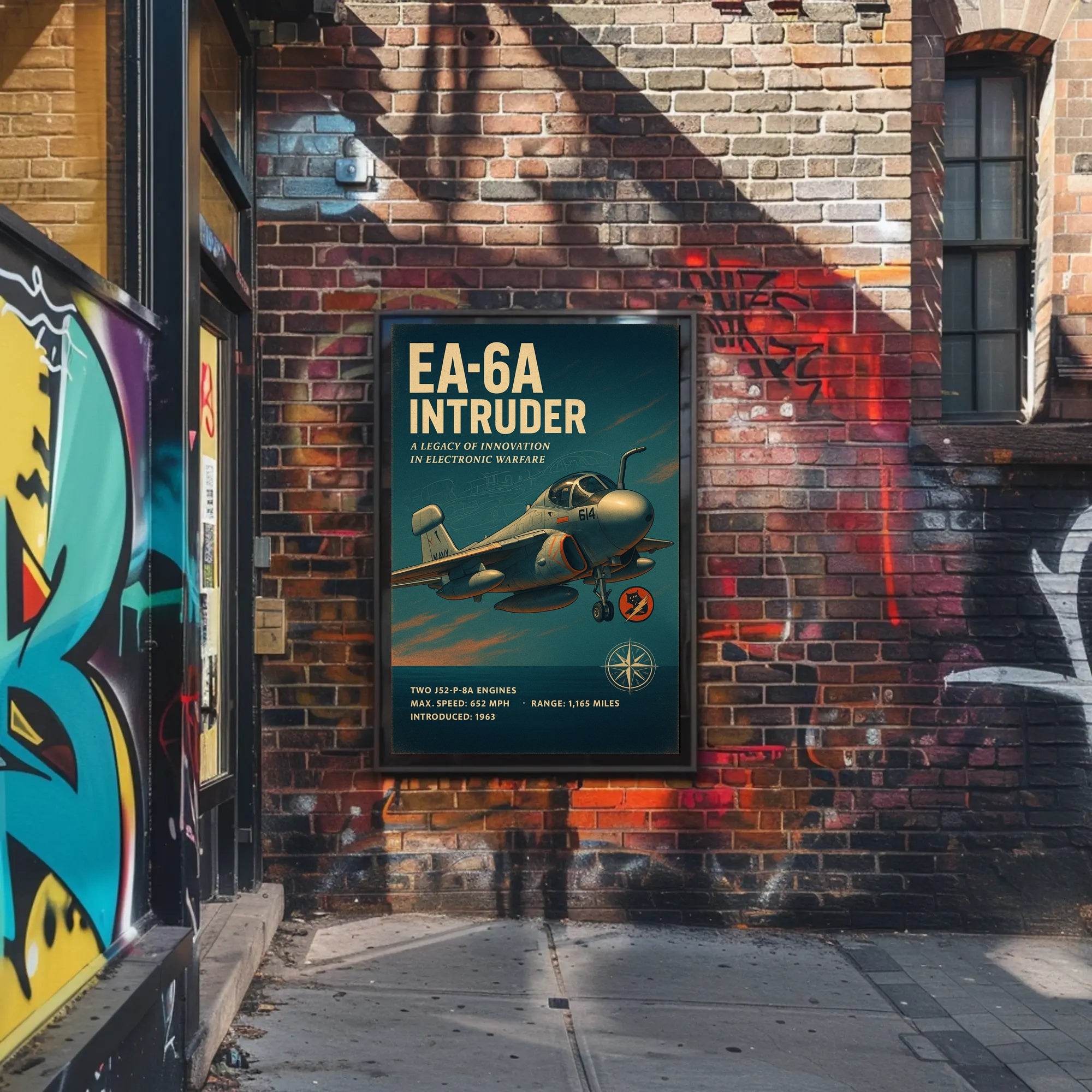 EA-6A Intruder Poster A Legacy of Innovation PosterGoat