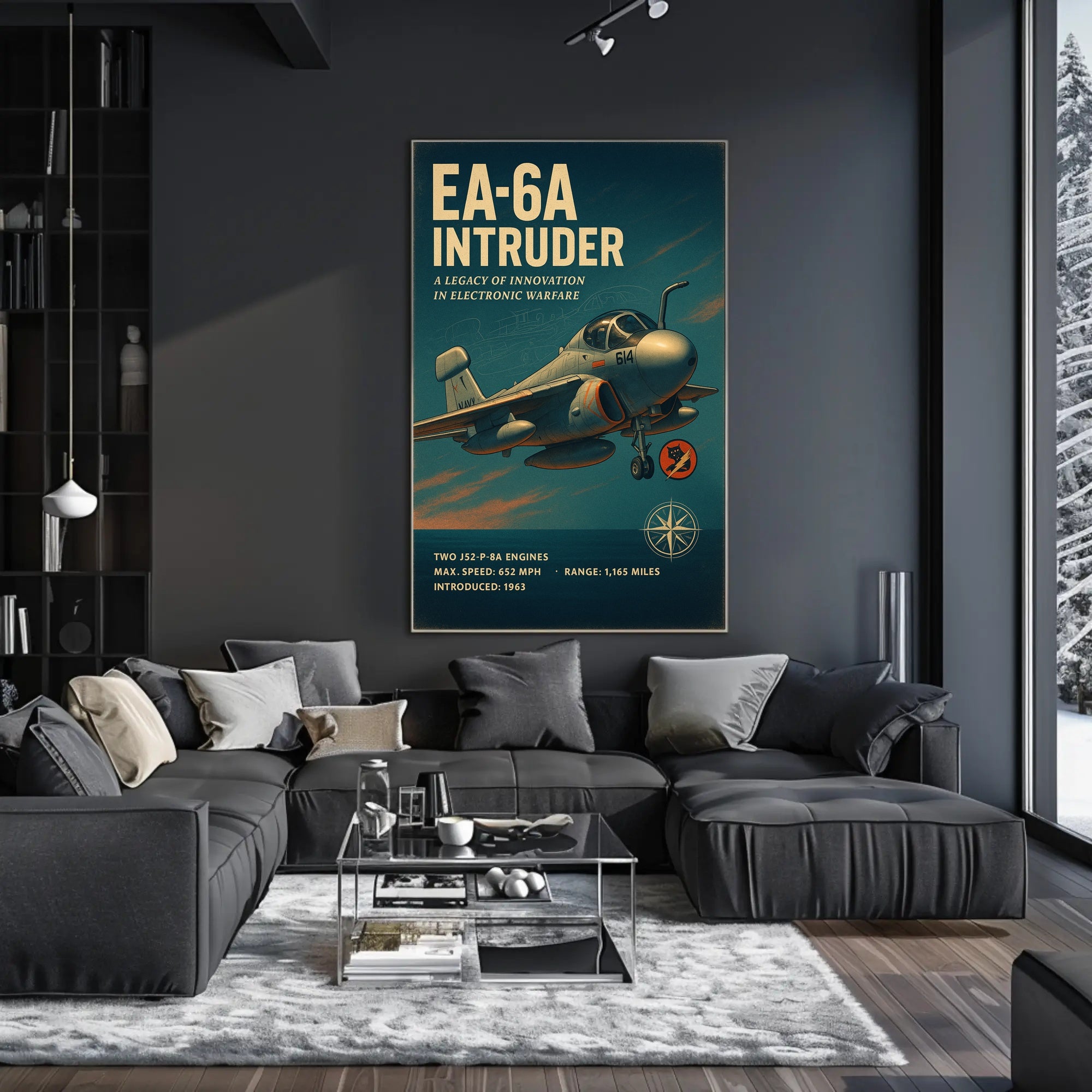 EA-6A Intruder Poster A Legacy of Innovation PosterGoat