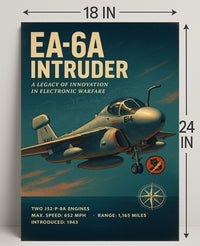 EA-6A Intruder Poster A Legacy of Innovation PosterGoat