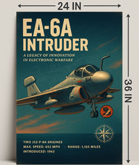 EA-6A Intruder Poster A Legacy of Innovation PosterGoat