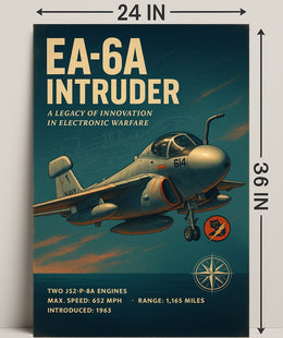 EA-6A Intruder Poster A Legacy of Innovation PosterGoat